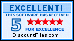 DiscountFiles - 5 Stars for Excellence!