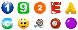 Try the new letters, images and fun numbers of Sudoku Up 2012!