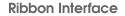 Ribbon Interface