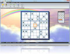 Sudoku Up 2012 - Heavenly Peace Background screenshot