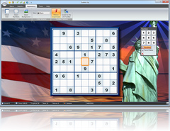 Sudoku Up 2012 - Symbols of America Background screenshot